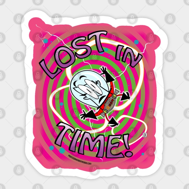 Lost in Time! Sticker by StudioSiskart 